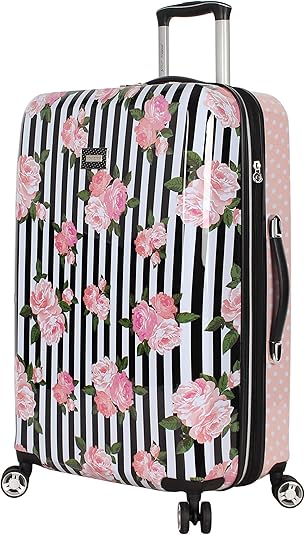 Amazon | Betsey Johnson 26インチ チェックラゲッジコレクション